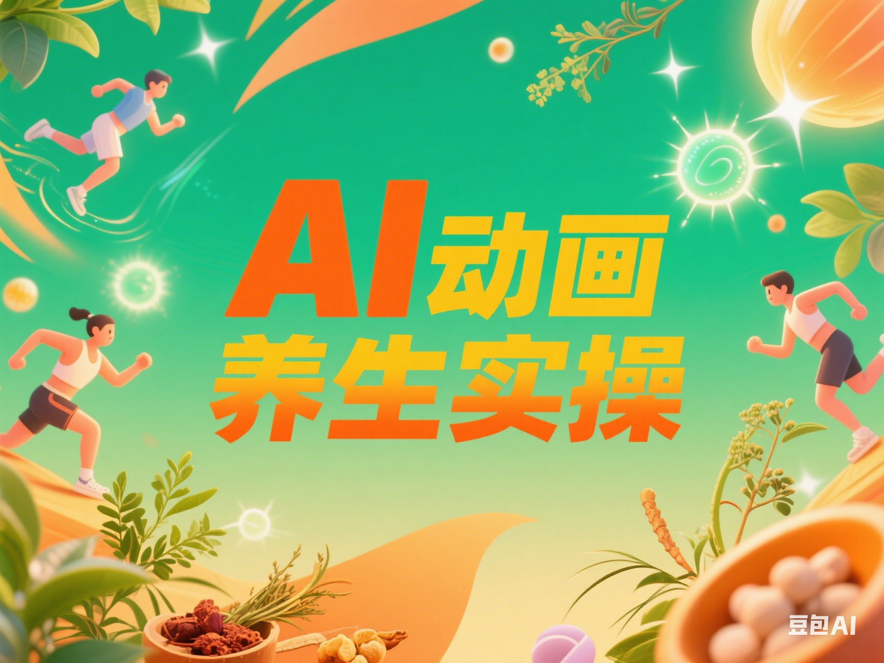 AI 动画养生实操